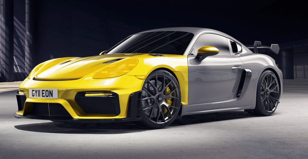 Full front end paint protection film coverage — bumper, wings, bonnet and mirrors